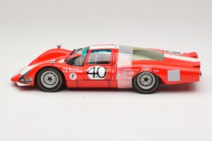 Porsche 906 LH Squadra Tartaruga #40 D. Spoerry / R. Steinemann 12 Hours of Sebring 1967 Minichamps 1:18 100676140 Metall — Bild 4 von 8
