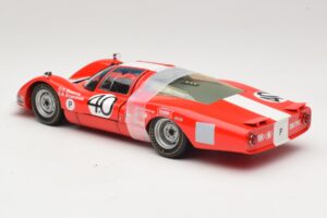 Porsche 906 LH Squadra Tartaruga #40 D. Spoerry / R. Steinemann 12 Hours of Sebring 1967 Minichamps 1:18 100676140 Metall — Bild 7 von 8