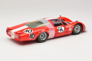 Porsche 906 LH Squadra Tartaruga #40 D. Spoerry / R. Steinemann 12 Hours of Sebring 1967 Minichamps 1:18 100676140 Metall — Bild 3 von 8