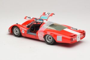 Porsche 906 LH Squadra Tartaruga #40 D. Spoerry / R. Steinemann 12 Hours of Sebring 1967 Minichamps 1:18 100676140 Metall — Bild 5 von 8