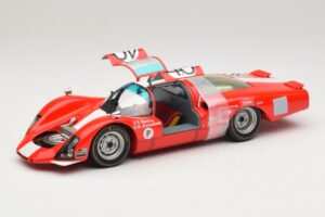 Porsche 906 LH Squadra Tartaruga #40 D. Spoerry / R. Steinemann 12 Hours of Sebring 1967 Minichamps 1:18 100676140 Metall — Bild 2 von 8