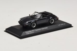 Porsche 911 930 Carrera Cabriolet Grau Metallic Minichamps 1:43 430062037 Metall — Bild 2 von 4