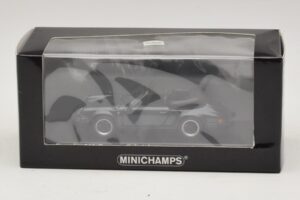 Porsche 911 930 Carrera Cabriolet Grau Metallic Minichamps 1:43 430062037 Metall — Bild 4 von 4