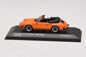 Porsche 911 930 Carrera Cabriolet Orange Minichamps 1:43 430062038 Metall