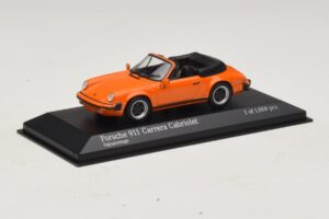 Porsche 911 930 Carrera Cabriolet Orange Minichamps 1:43 430062038 Metall — Bild 2 von 4