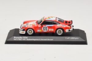 Porsche 911 934 #69 Braillard / Dagoreau 24 Hours of Le Mans 1978 Minichamps 1:43 400786469 Metall