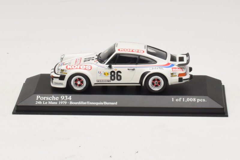 Porsche 911 934 #86 Bourdillat / Ennequin 24 Hours of Le Mans 1979 Minichamps 1:43 400796486 Metall