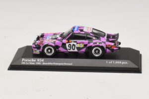 Porsche 911 934 #90 Bourdillat / Ennequin 24 Hours of Le Mans 1980 Minichamps 1:43 400806490 Metall