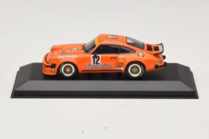 Porsche 911 934 Jagermeister #12 H. Kelleners DRM Nurburgring 1976 Minichamps 1:43 400766412 Metall