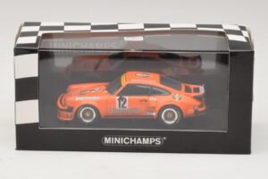 Porsche 911 934 Jagermeister #12 H. Kelleners DRM Nurburgring 1976 Minichamps 1:43 400766412 Metall — Bild 4 von 4