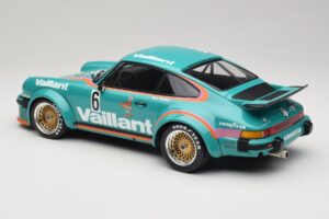 Porsche 911 934 Vaillant #6 T. Hezemans Winner DRM Norisring 1976 Minichamps 1:12 125766406 Metall — Bild 5 von 6