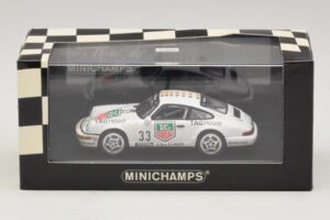 Porsche 911 964 Carrera 2 #33 M. Hakkinen Monaco Carrera Cup Winner 1993 Minichamps 1:43 430936033 Metall — Bild 4 von 4