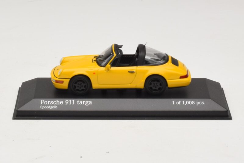 Porsche 911 964 Targa Gelb Minichamps 1:43 Porsche 911 964 Targa Gelb Minichamps 1:43 400061367 Metall