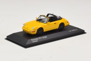 Porsche 911 964 Targa Gelb Minichamps 1:43 400061367 Metall — Bild 2 von 4