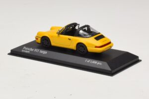 Porsche 911 964 Targa Gelb Minichamps 1:43 400061367 Metall — Bild 3 von 4