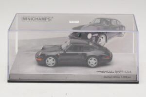 Porsche 911 964 Turbo S 3.6 30 Jahre Jubiläum Schwarz Minichamps 1:43 436069171 Metall — Bild 4 von 5