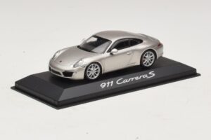 Porsche 911 991 Carrera S Silber Metallic Minichamps 1:43 WAP0200130C Metall — Bild 2 von 4