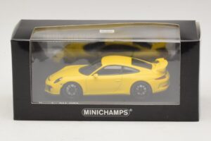 Porsche 911 991 GT3 Gelb Minichamps 1:43 410062021 Metall — Bild 4 von 4