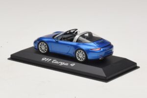 Porsche 911 991 Targa Blau Metallic Minichamps 1:43 WAP0200350E Metall — Bild 3 von 4