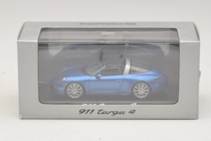Porsche 911 991 Targa Blau Metallic Minichamps 1:43 WAP0200350E Metall — Bild 4 von 4