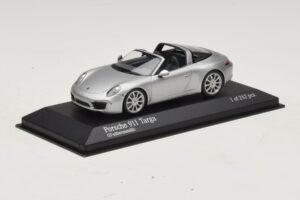 Porsche 911 991 Targa Silber Minichamps 1:43 410062442 Metall — Bild 2 von 4