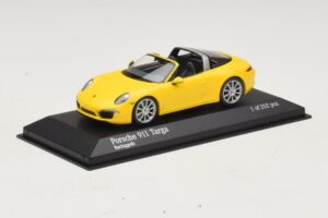 Porsche 911 991 Targa Gelb Minichamps 1:43 410062441 Metall — Bild 2 von 4
