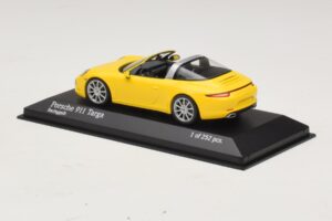 Porsche 911 991 Targa Gelb Minichamps 1:43 410062441 Metall — Bild 3 von 4