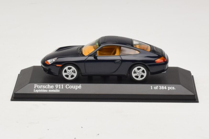 Porsche 911 991 Turbo S Blau Metallic Minichamps 1:43 410062220 Metall
