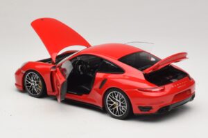 Porsche 911 991 Turbo S Rot Minichamps 1:18 110062320 Metall — Bild 5 von 8
