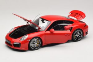 Porsche 911 991 Turbo S Rot Minichamps 1:18 110062320 Metall — Bild 3 von 8
