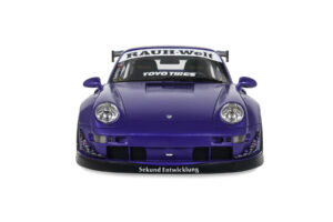 Porsche 911 993 RWB Son Goku Purple GT Spirit 1:18 GT571 Resin — Bild 4 von 5