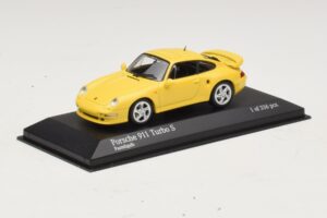 Porsche 911 993 Turbo S Gelb Minichamps 1:43 430069270 Metall — Bild 2 von 4