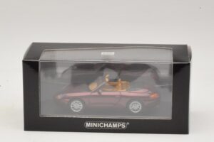 Porsche 911 996 Cabriolet Rot Metallic Minichamps 1:43 400061092 Metall — Bild 4 von 4