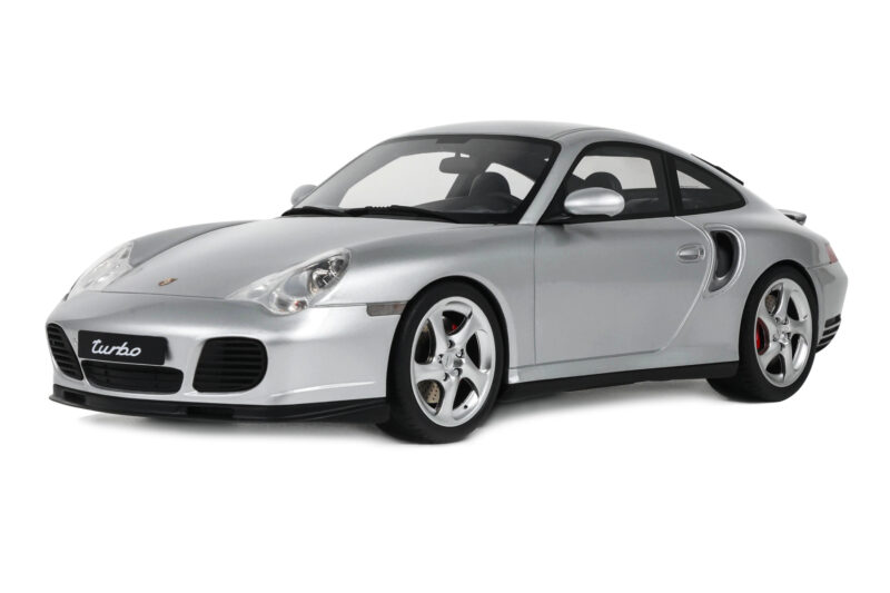 Porsche 911 996 Turbo Polar Silver GT Spirit 1:18 GT567 Resin