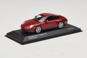 Porsche 911 997 Carrera 4S Red Metallic Minichamps 1:43 400066422 Metall — Bild 2 von 4