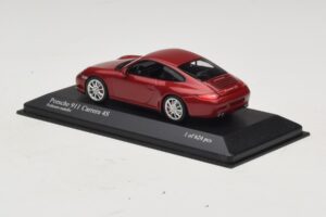 Porsche 911 997 Carrera 4S Red Metallic Minichamps 1:43 400066422 Metall — Bild 3 von 4