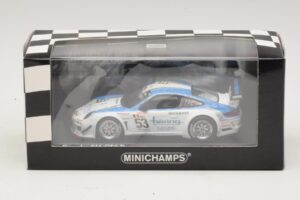 Porsche 911 997 GT3 R #53 Vannelet / Pyroles Class Winners 24 Hours of Spa 2010 Minichamps 1:43 400108953 Metall — Bild 4 von 4
