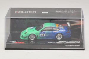 Porsche 911 997 GT3 R Falken #44 Nurburgring 2011 Minichamps 1:43 447116144 Metall — Bild 4 von 5