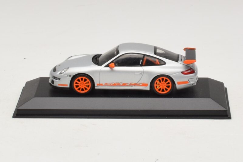 Porsche 911 997 GT3 RS Silber Orange Minichamps 1:43 403066013 Metall