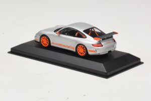 Porsche 911 997 GT3 RS Silber Orange Minichamps 1:43 403066013 Metall — Bild 3 von 4