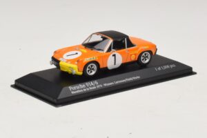 Porsche 914/6 #1 G. Larrousse / H. Marko Winners Marathon de la Route 1970 Minichamps 1:43 400706501 Metall — Bild 2 von 4