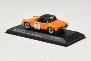 Porsche 914/6 #1 G. Larrousse / H. Marko Winners Marathon de la Route 1970 Minichamps 1:43 400706501 Metall — Bild 3 von 4