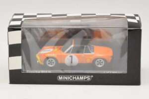 Porsche 914/6 #1 G. Larrousse / H. Marko Winners Marathon de la Route 1970 Minichamps 1:43 400706501 Metall — Bild 4 von 4