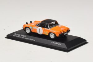 Porsche 914/6 #1 G. Larrousse / J-C. Perramond Rally Monte Carlo 1971 Minichamps 1:43 400716501 Metall — Bild 3 von 4