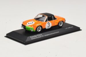 Porsche 914/6 #3 B. Waldegard / O. Andersson Marathon de la Route 1970 Minichamps 1:43 400706503 Metall — Bild 2 von 4