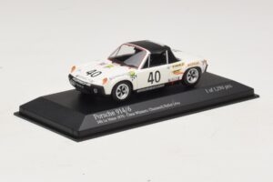 Porsche 914/6 #40 G. Chasseuil / C. Ballot-Lena Class Winners 24 Hours of Le Mans 1970 Minichamps 1:43 400706540 Metall — Bild 2 von 4