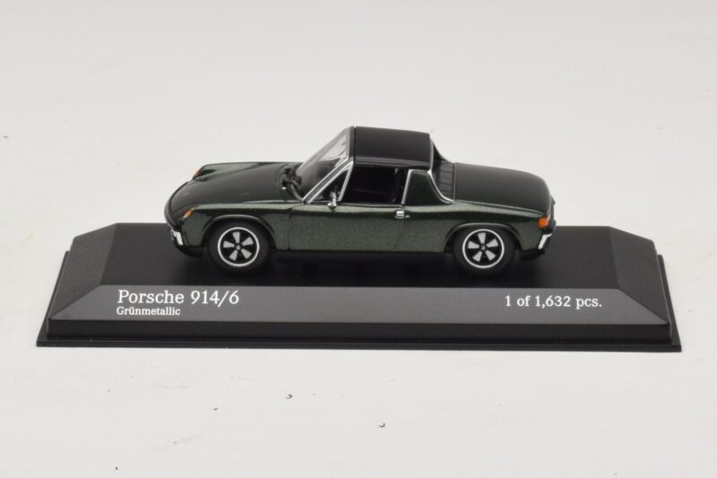 Porsche 914/6 Grün Minichamps 1:43 400065060 Metall