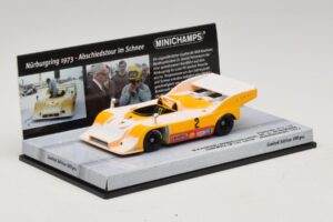 Porsche 917/10 #2 W. Kauhsen Farewell In The Snow Nurburgring 1973 Minichamps 1:43 437736592 Metall — Bild 2 von 5