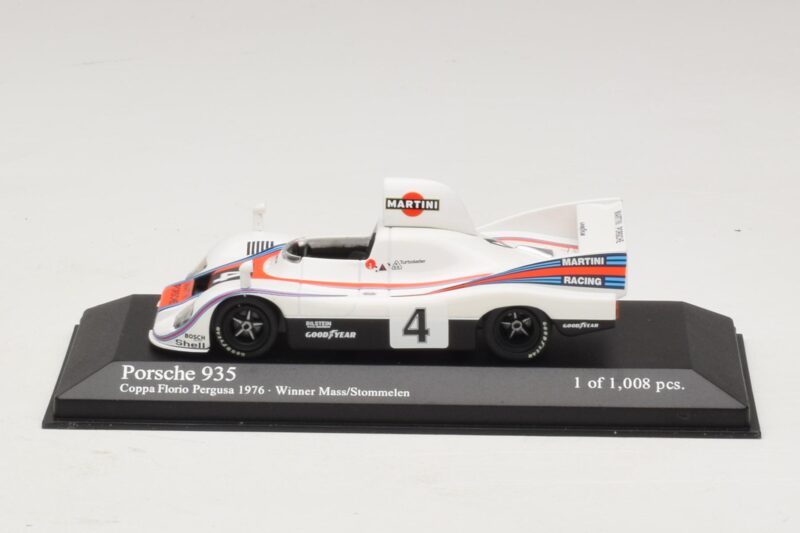 Porsche 936/76 Martini Racing #4 J. Mass / R. Stommelen Winner Coppa Florio Pergusa 1976 Minichamps 1:43 400766604 Metall