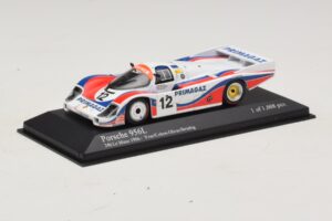 Porsche 956L #12 C. Yver / Cohen 24 Hours of Le Mans 1986 Minichamps 1:43 430866512 Metall — Bild 2 von 4